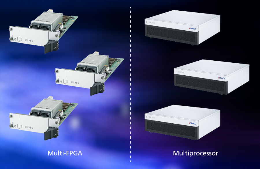 Fonctionnalités multiprocesseurs et multi-FPGA