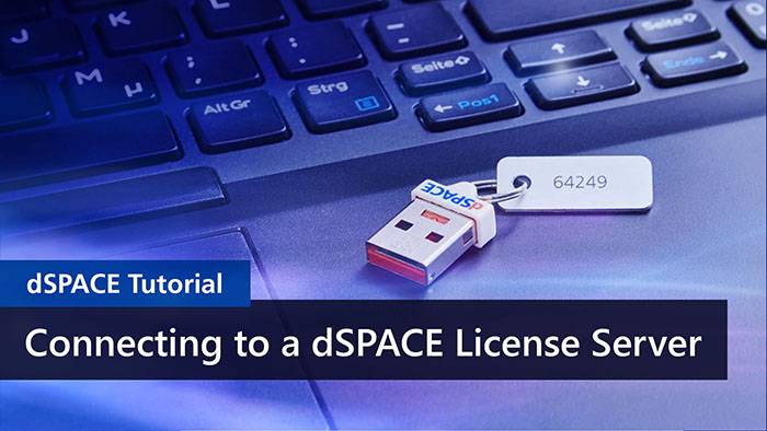 Connecting to a dSPACE License Server