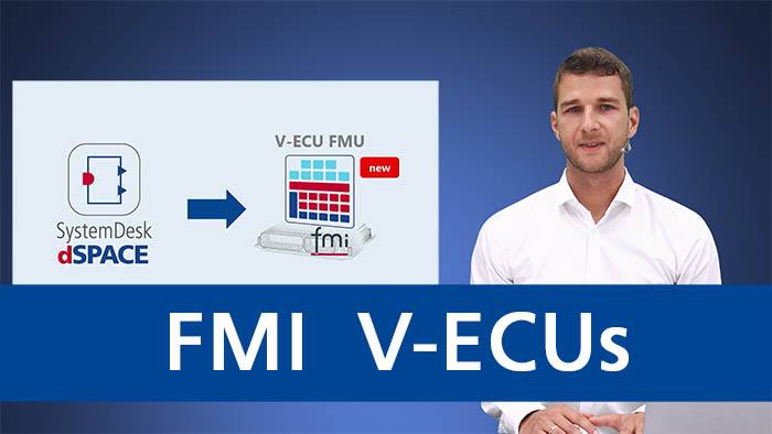 Creating FMI-compatible V-ECUs with SystemDesk