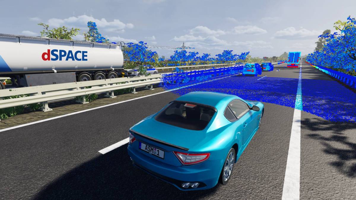 dSPACE Integrates Hesai Lidar Models into the AURELION Sensor Simulation Solution, Accelerating the Development of Autonomous Driving Applications